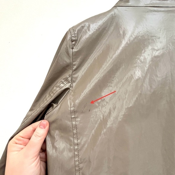 BOGNER Amanda Taupe Weather Resistant Rain Coat Jacket, Size Small / US 4 - Picture 14 of 16